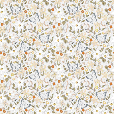 Garden of Hope Off White Pattern
