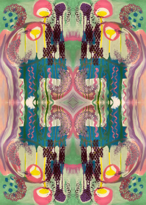 abstract mauve