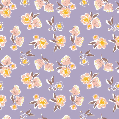 Bohemian Garden Lilac Posy Wild