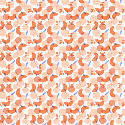 Boho Summer Peach Small Wild
