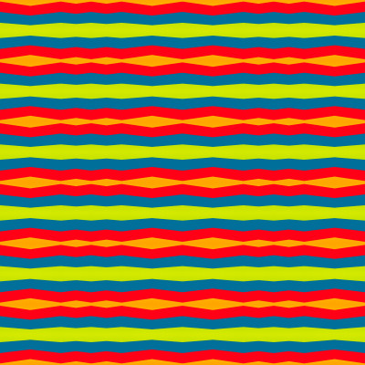 Florescent colors zigzag wavy lines
