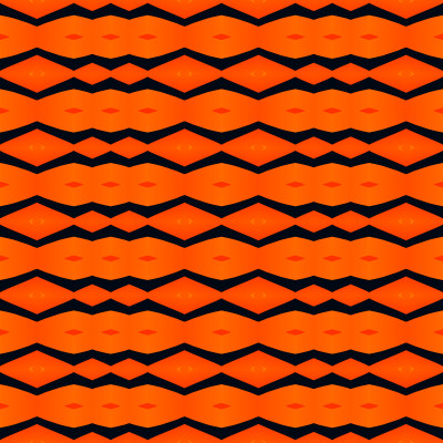 Wavy style shapes horizontal seamless pattern
