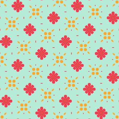 Elegant modern flora shapes