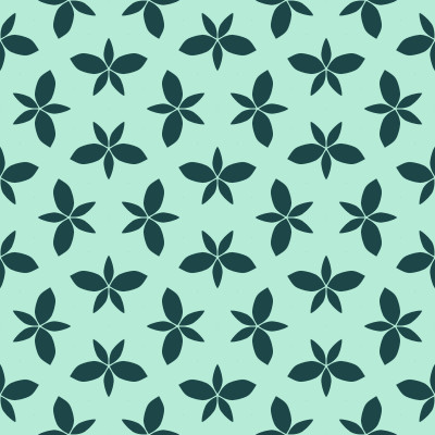 Minimalist flora shapes isolated