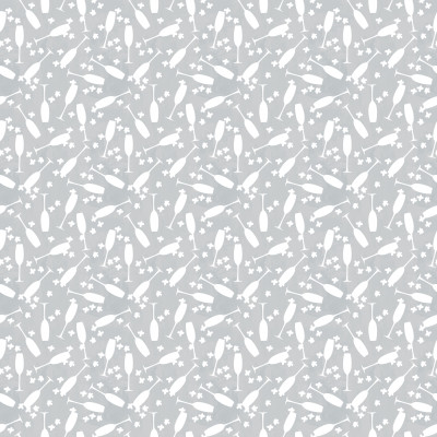 Champagne Flowers Glasses Grey Wild