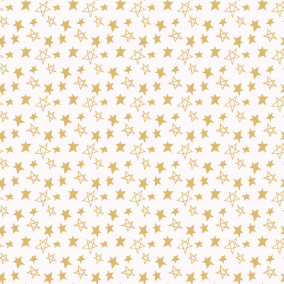 Champagne Flowers Stars Gold Wild