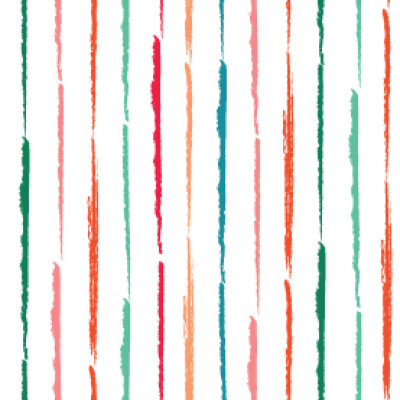 Multicolored Ikat Stripes