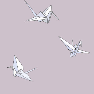 origami crane vanilla