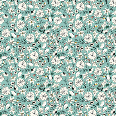 Lovely Days Pattern 2 Mint Green Wild