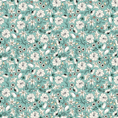 Lovely Days Pattern 2 Mint Green Wild