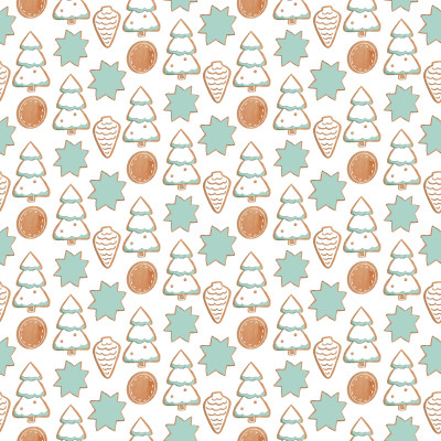 Holiday Treats Platter Pattern