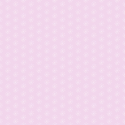 Lavender Snowflakes Delight