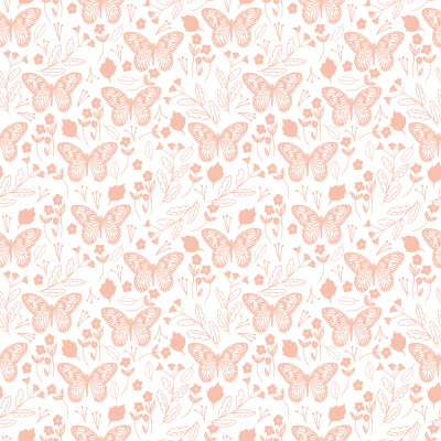 Butterfly Bloom Light Pink