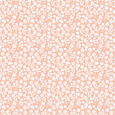 White garden on Pink