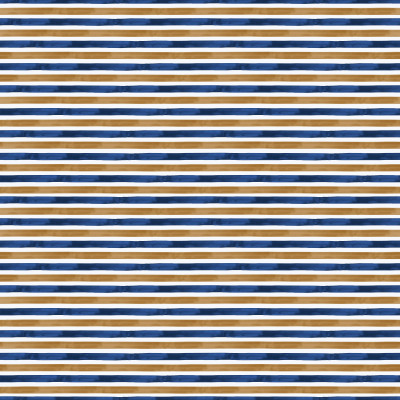 The Blues Stripe Blue and Gold