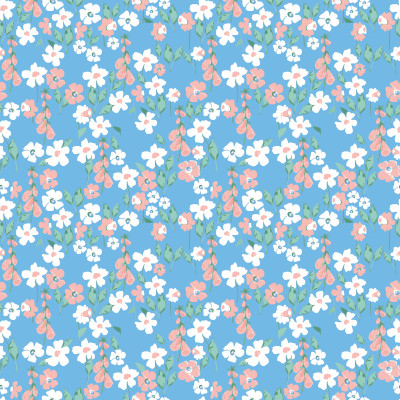 GrowYour Smile Flower Field Blue