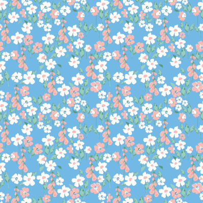 GrowYour Smile Flower Field Blue