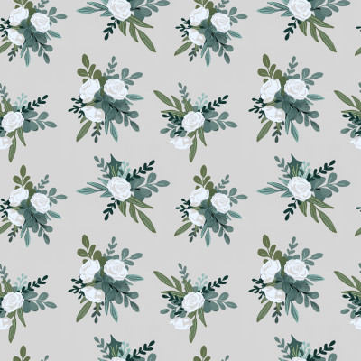 Greenery Bouquets Cream