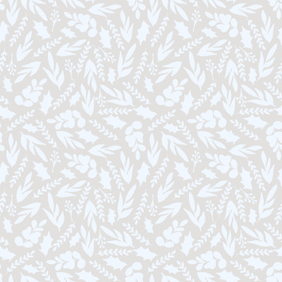 Greenery Cream Leaves Light