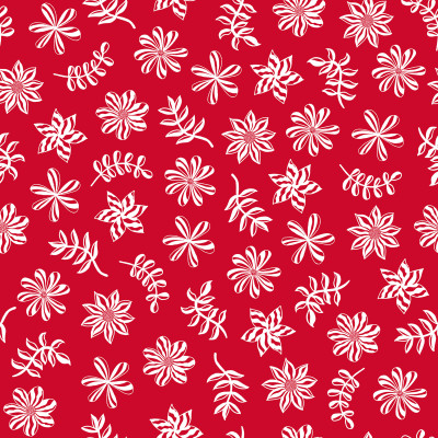 Red Flower Pattern