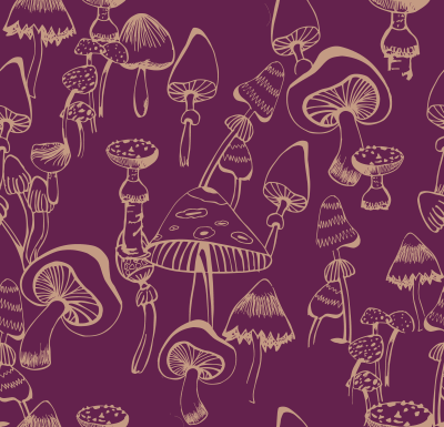 Abstract mushrooms