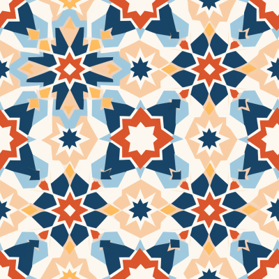 Vintage Moroccan tile