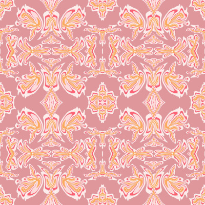 Abstract modern liquid mauve