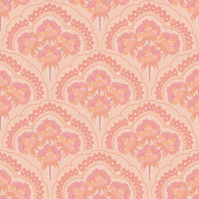 Floral shadow-Peach