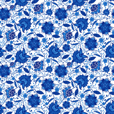 Indigo Chintz