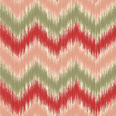 Ikat Pattern- Red & Pink