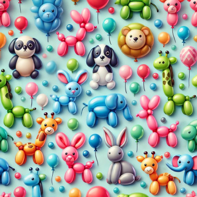 Ballon Animals Blue