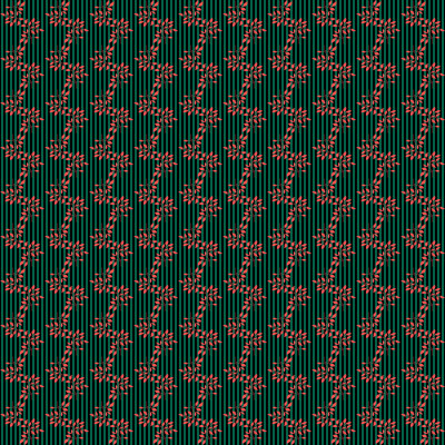 ZIG ZAG LEAFY DESIGN