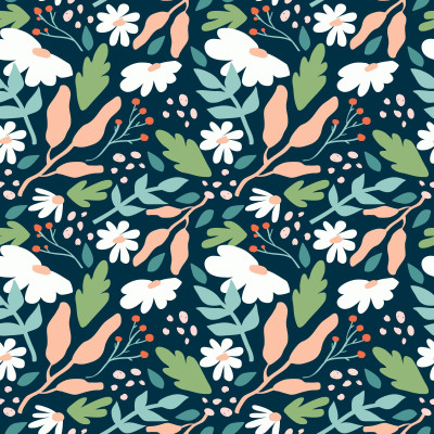 Vibrant Flower Pattern