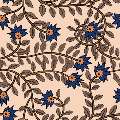 Kalamkari floral