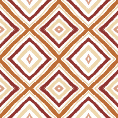 Crimson red and beige retro textured diamonds