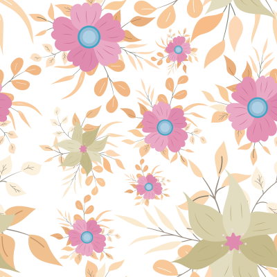 Soft pastel floral