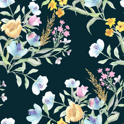 Blooming flowers
