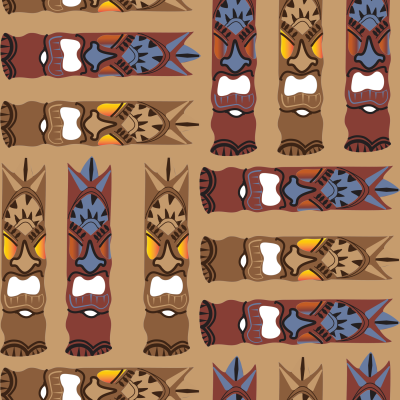 Aztec totem