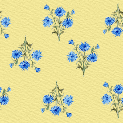 watercolour daisies