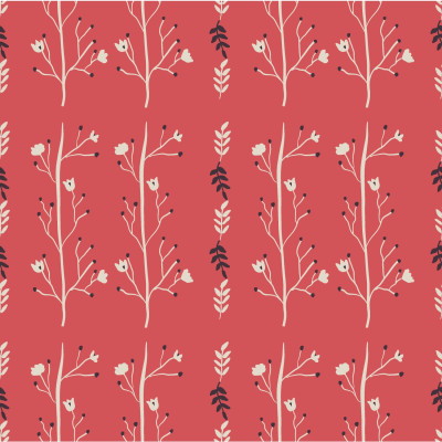 Floral stripe