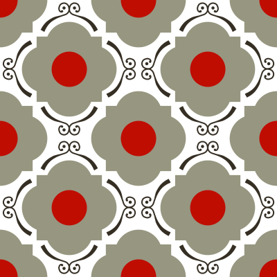 Vintage Tile - Olive