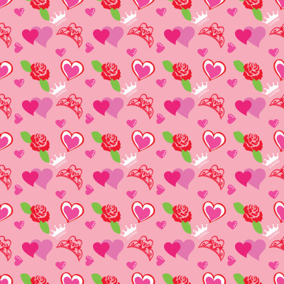 HEARTS PRETTY PINK