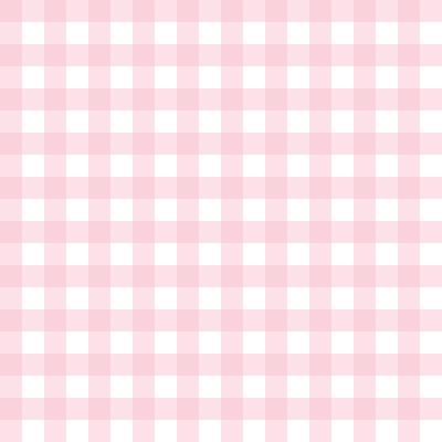 Pink and white gingham checks