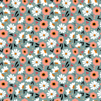 Boho Happiness Blooms Flowers