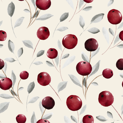 Wild Cherries Off white